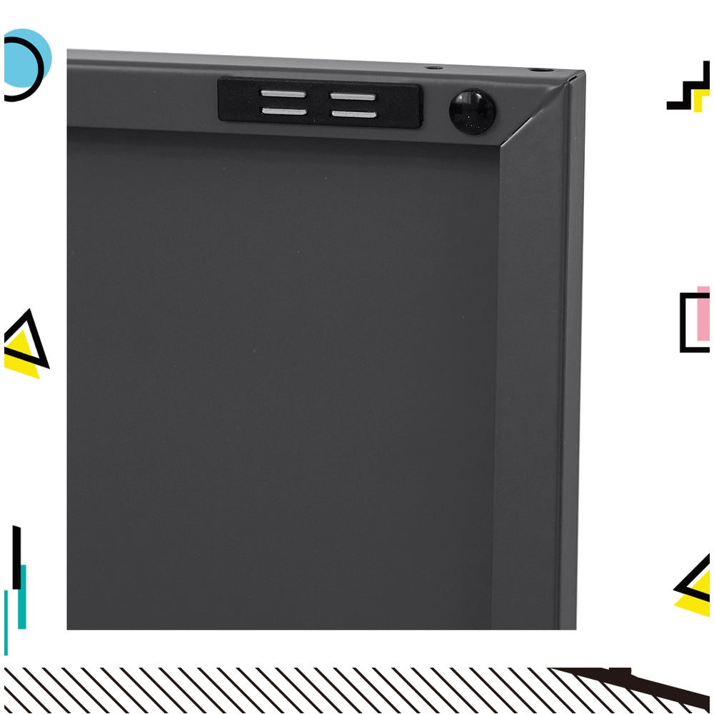 ArtissIn Buffet Sideboard Metal Cabinet - BASE Black