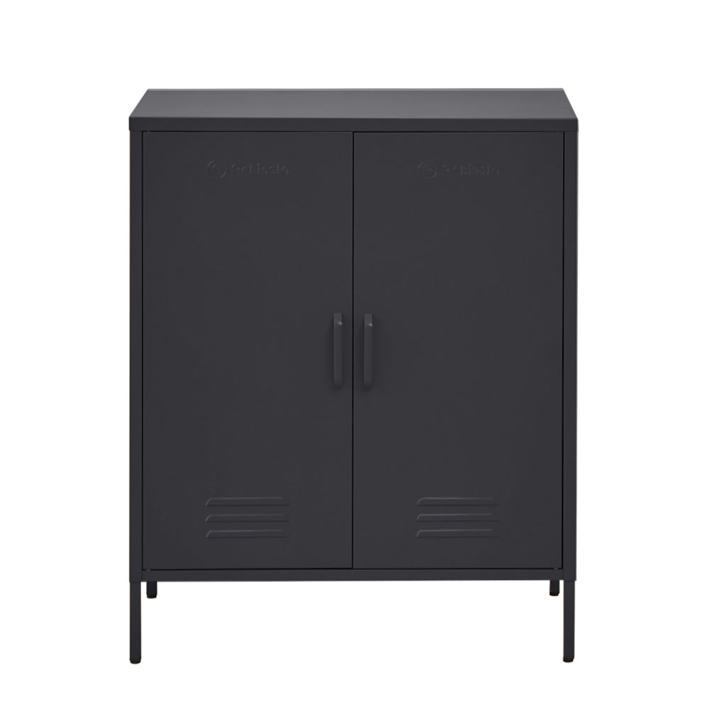 ArtissIn Buffet Sideboard Locker Metal Storage Cabinet - SWEETHEART Charcoal