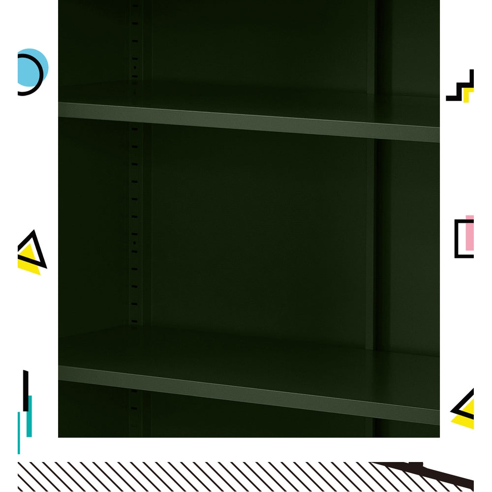 ArtissIn Buffet Sideboard Locker Metal Storage Cabinet - SWEETHEART Green