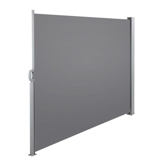 Instahut Retractable Side Awning Shade 1.8 x 3m - Grey