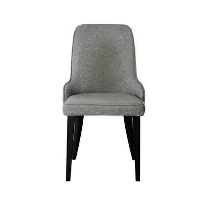 Artiss Set of 2 Fabric Dining Chairs - Grey