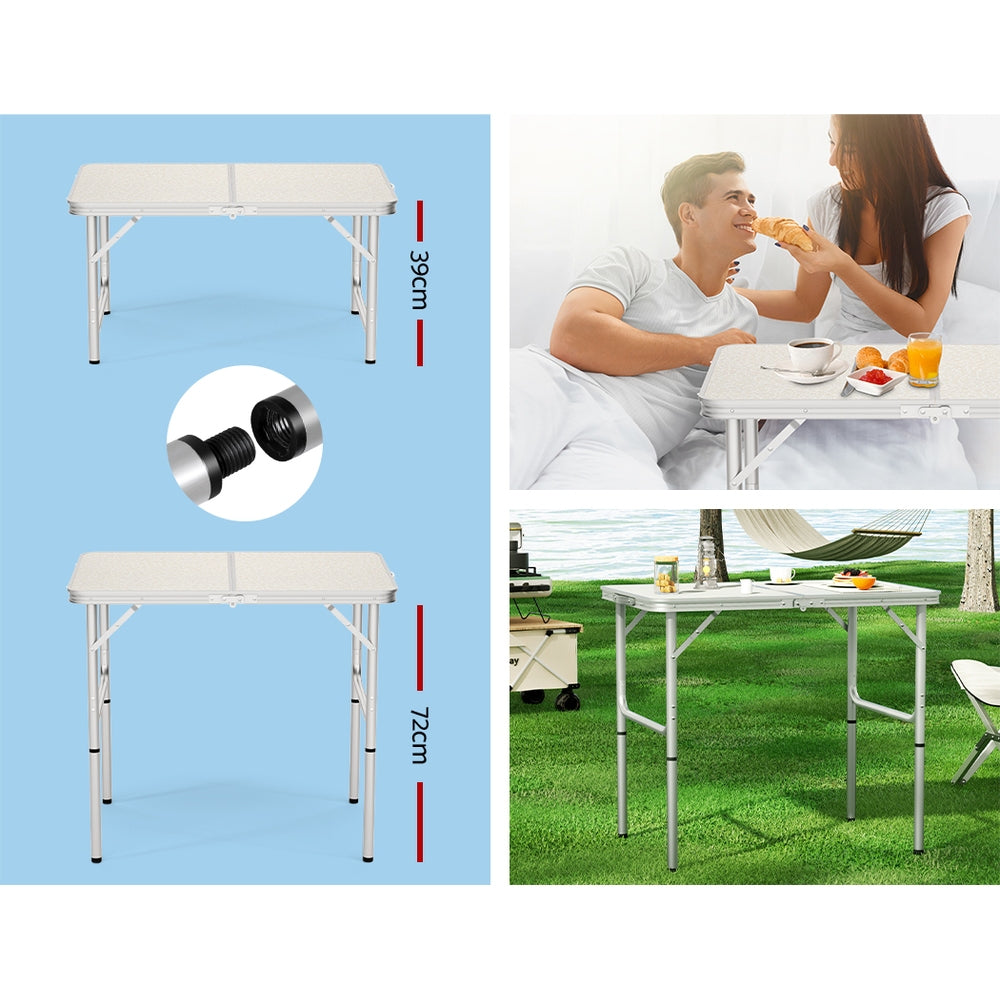 Weisshorn Foldable Kitchen Camping Table