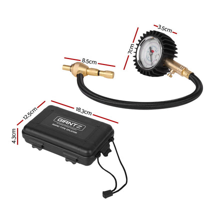 Giantz Rapid Tyre Air Deflator 4X4 4WD with Pressure Gauge Valve Tool