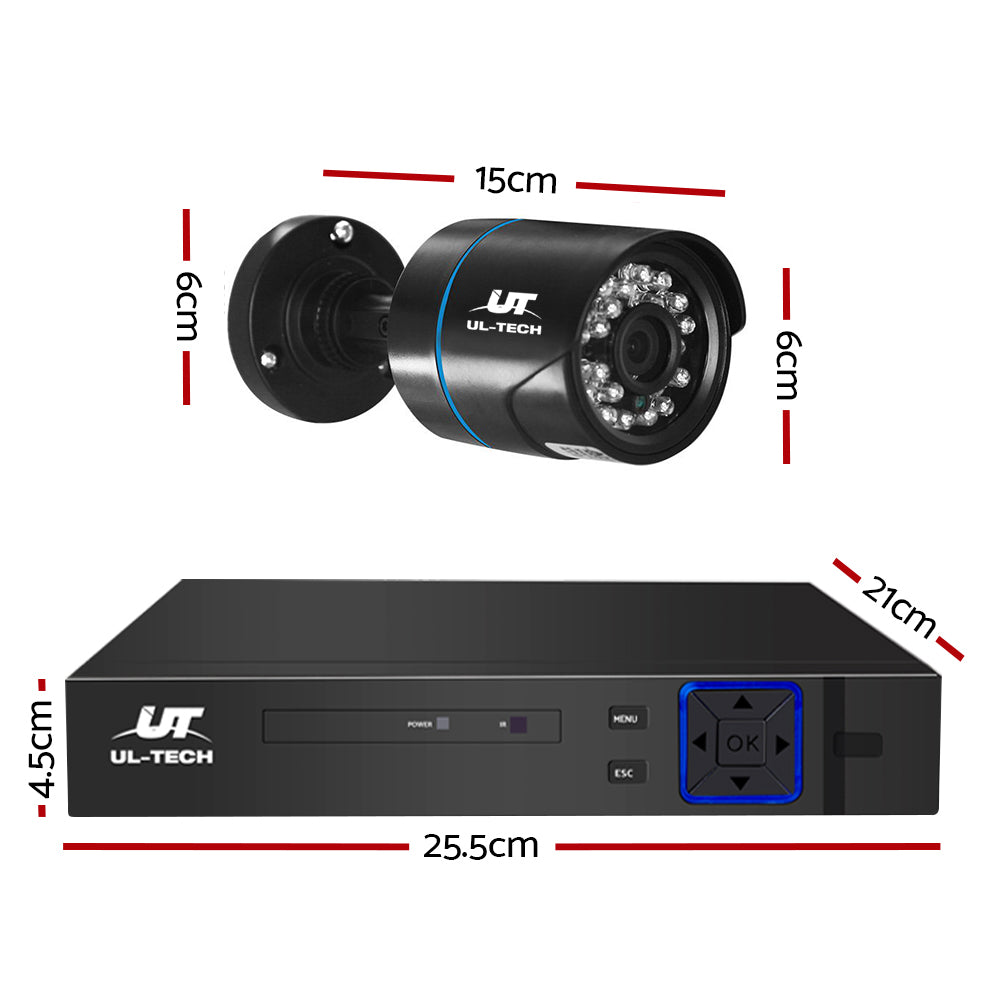 UL-tech 1080P CCTV Camera Home Security System DVR Outdoor HD Night Vision 4TB