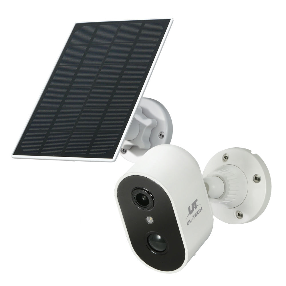 UL-tech 1080P Wireless Security IP Camera Rechargeable Outdoor CCTV Solar Panel