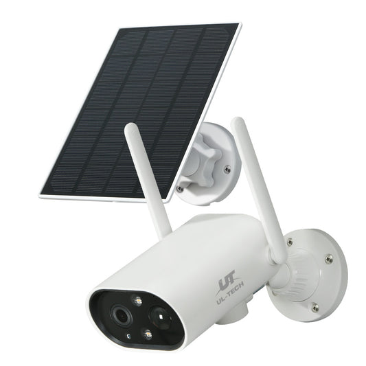 UL-tech 3MP Wireless Security IP Camera Battery Home Outdoor CCTV Solar Panel