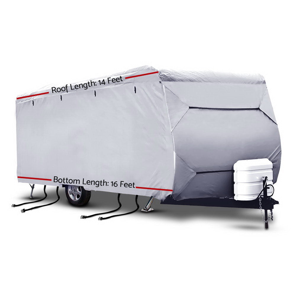 Weisshorn 14-16ft Caravan Cover Campervan 4 Layer UV Water Resistant