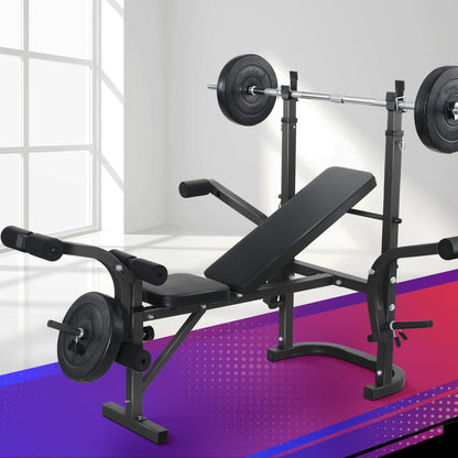 Everfit Weight Bench 8 in 1 Adjustable Bench Press Fitness Gym Equipment