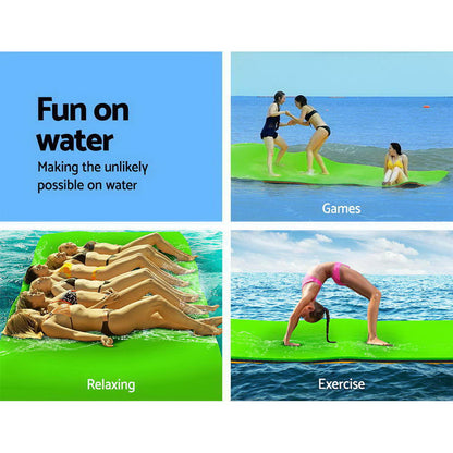 Weisshorn Floating Mat Water Slide Park Stand Up Paddle Pool Sea 270cm