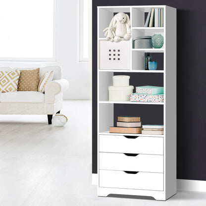 Artiss Display Drawer Shelf - White