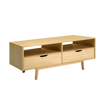 Artiss TV Cabinet Entertainment Unit Stand Wooden Storage 120cm Scandinavian