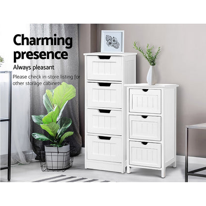 Artiss Storage Cabinet Chest of Drawers Dresser Bedside Table Bathroom Stand