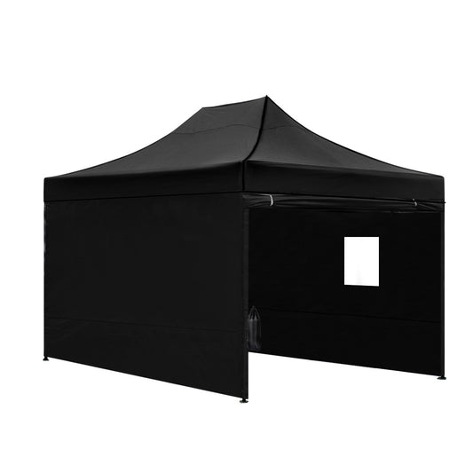 Instahut Gazebo Pop Up Marquee 3x4.5 Outdoor Tent Folding Wedding Gazebos