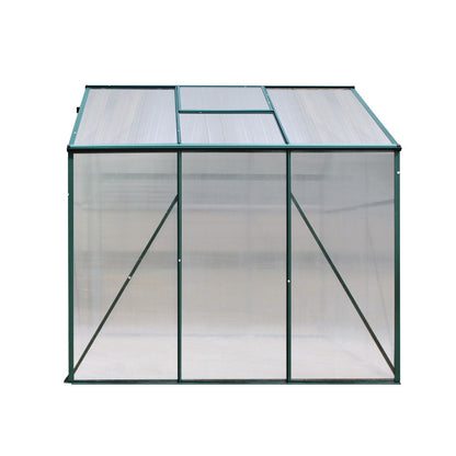 Greenfingers Greenhouse Aluminum Green House Garden Shed Polycarbonate 1.9x1.9M