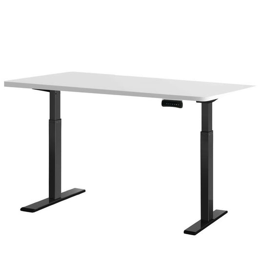 Artiss Standing Desk Electric Height Adjustable Sit Stand Desks Black White