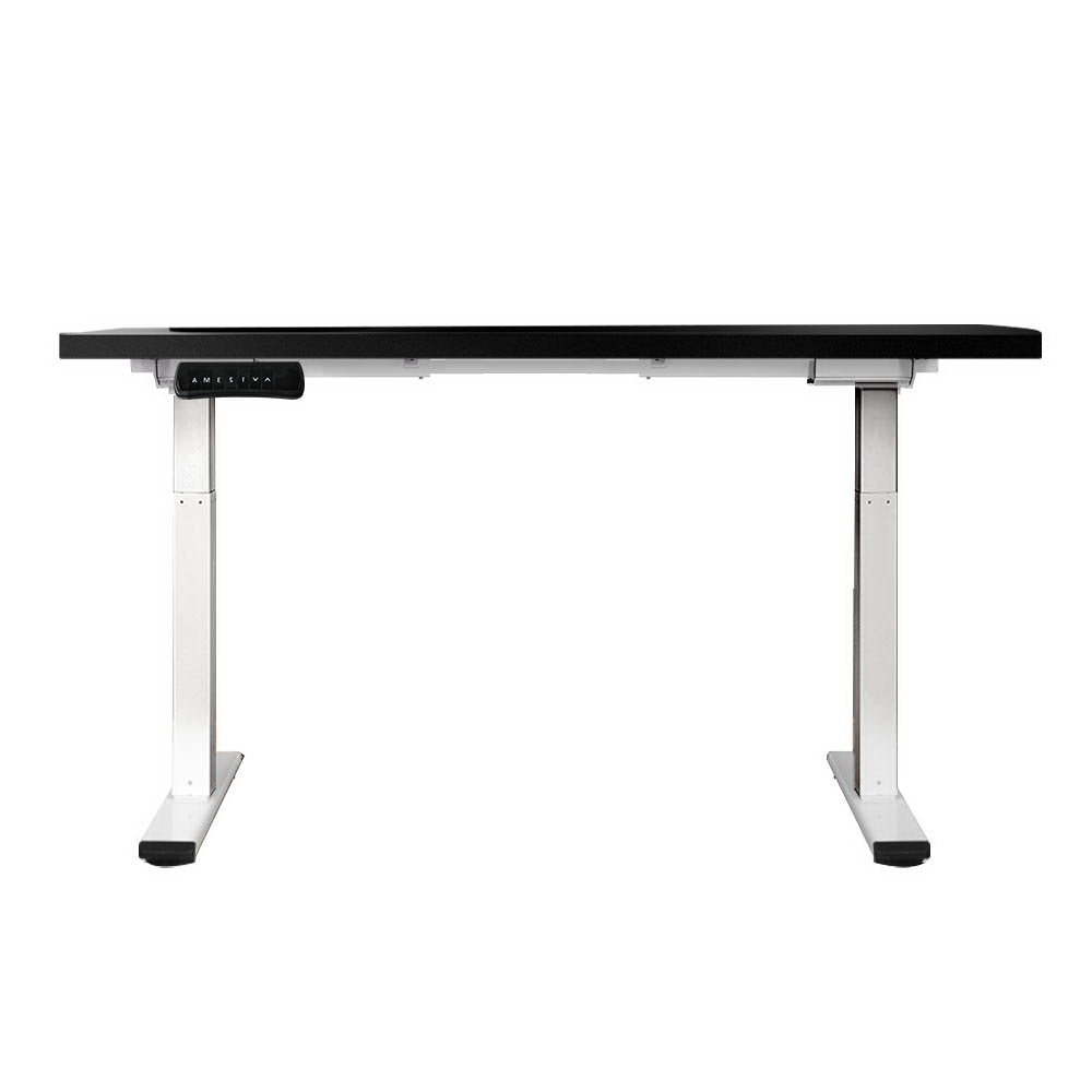 Artiss Standing Desk Electric Adjustable Sit Stand Desks White Black 140cm