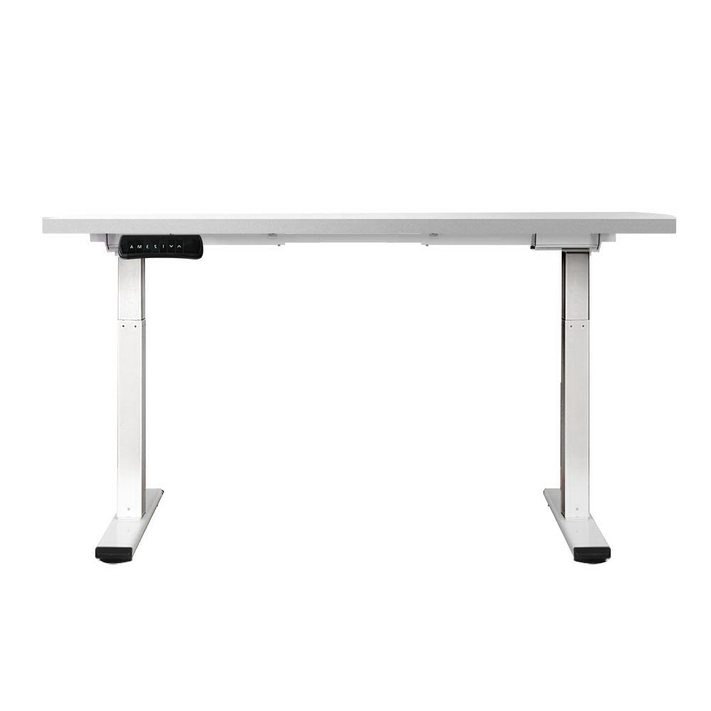 Artiss Standing Desk Electric Height Adjustable Sit Stand Desks Table White