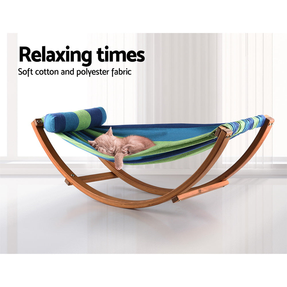 Gardeon Kids Hammock Chair Swing Bed Children with Pillow