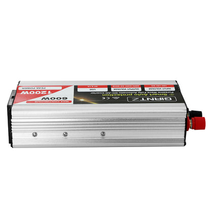 Giantz 600W Puresine Wave DC-AC Power Inverter