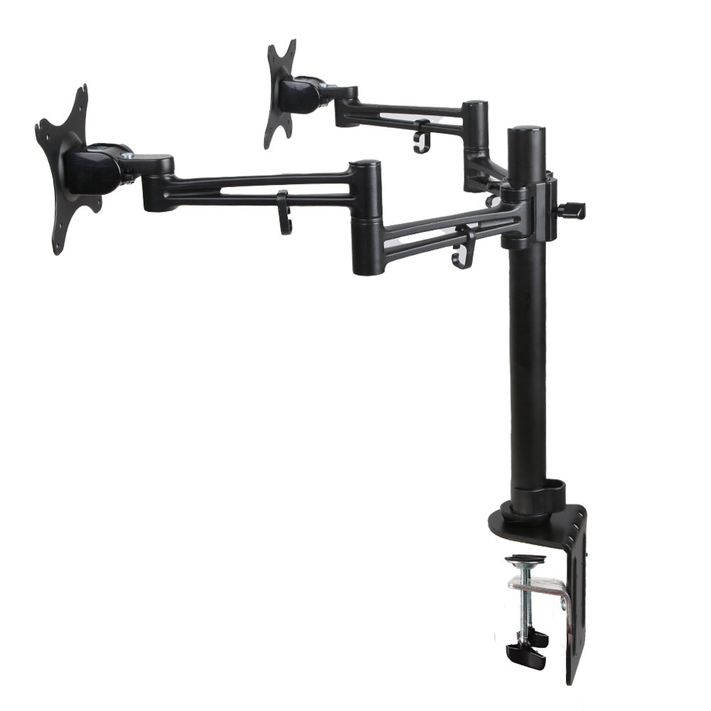 Artiss Monitor Arm Mount Dual Black