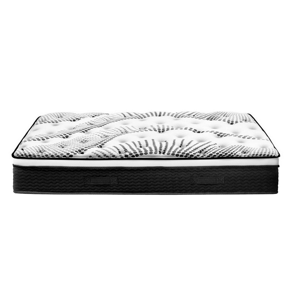 Giselle Bedding Como Euro Top Pocket Spring Mattress 32cm Thick Queen