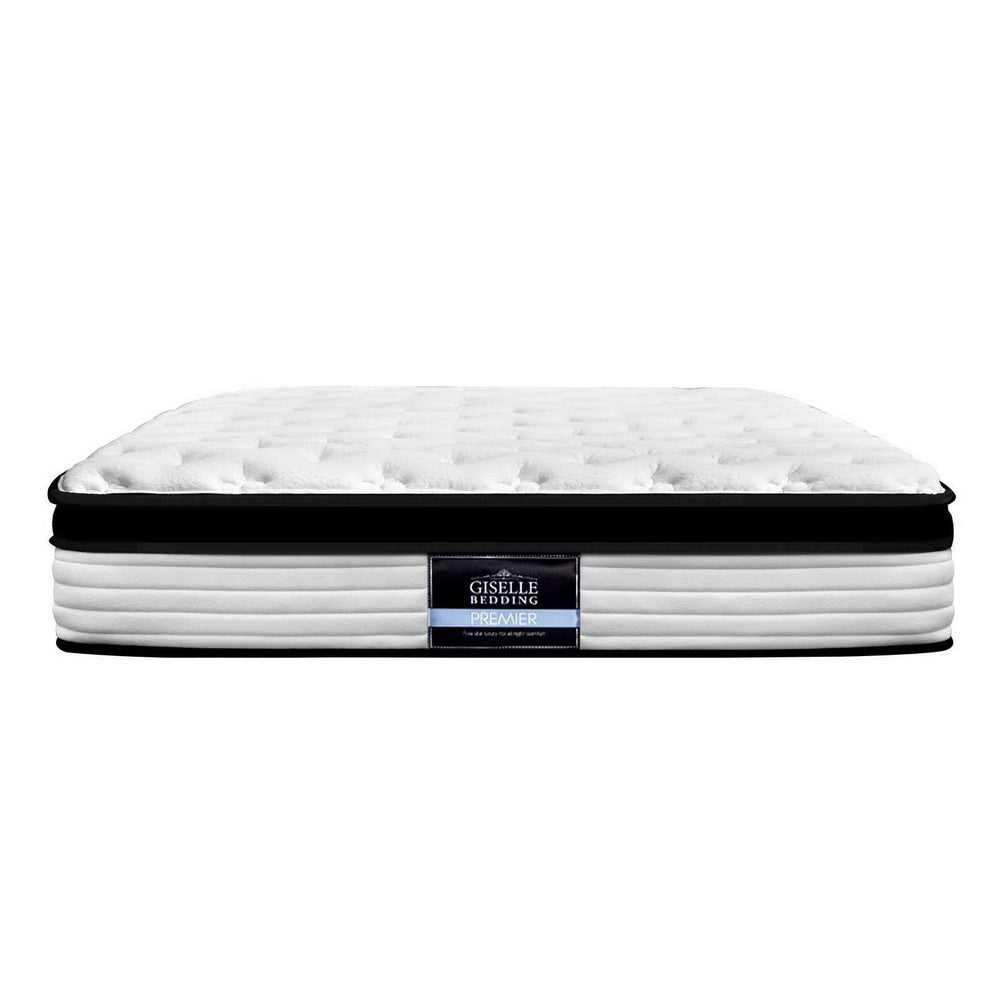 Giselle Bedding Devon Euro Top Pocket Spring Mattress 31cm Thick Double