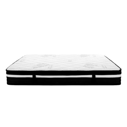 Giselle DOUBLE Bed Mattress Size Extra Firm 7 Zone Pocket Spring Foam 28cm