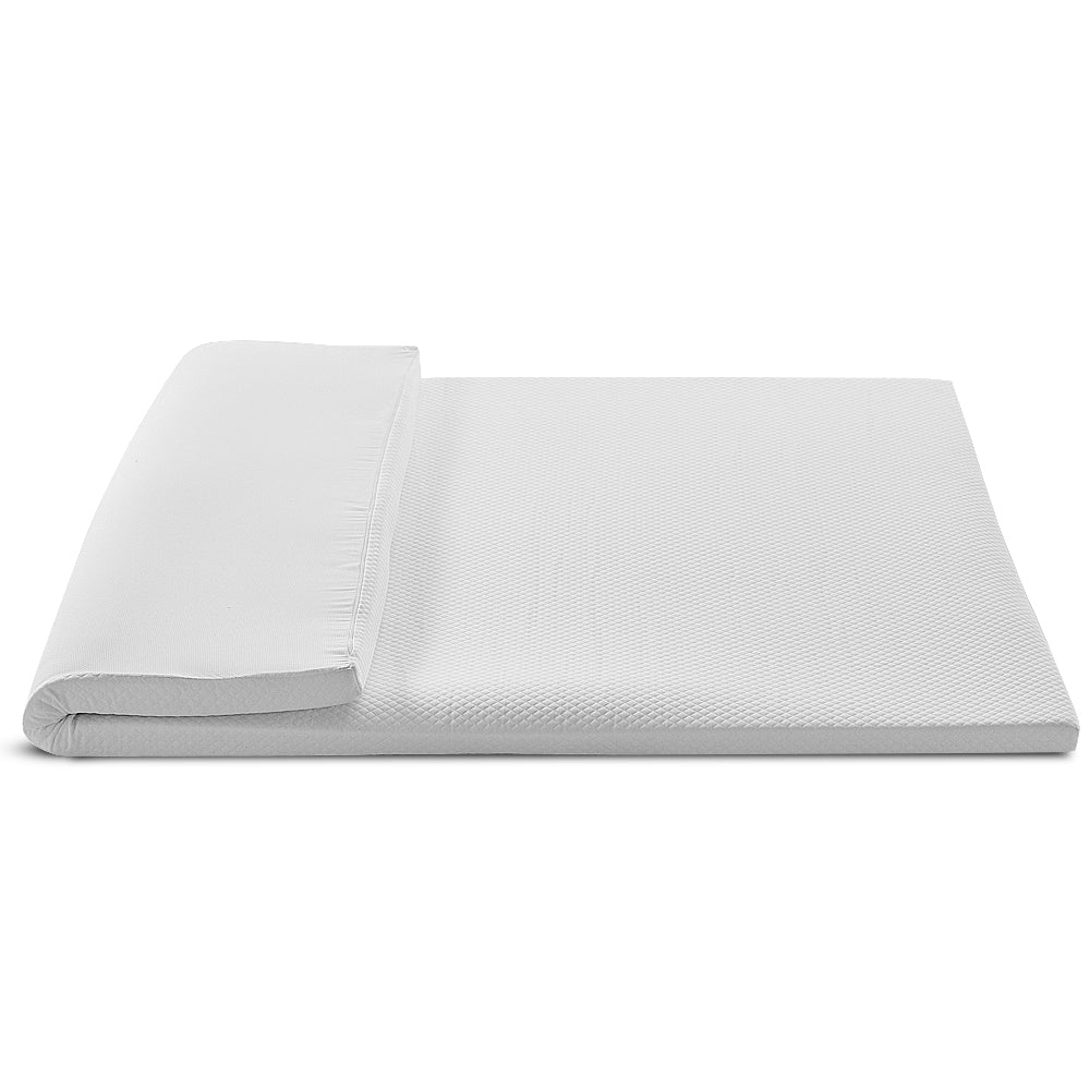 Giselle Bedding Memory Foam Mattress Topper w/Cover 8cm - Single