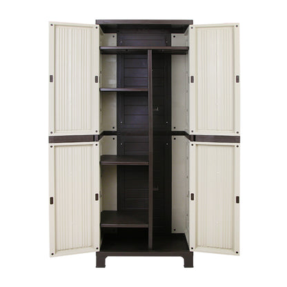 Gardeon Outdoor Storage Cabinet Lockable Cupboard Garage 173cm