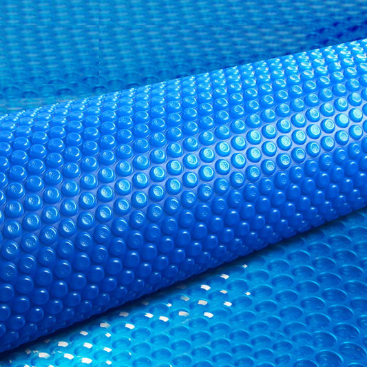 Aquabuddy Pool Cover 500 Micron 8x4.2m Swimming Pool Solar Blanket Blue