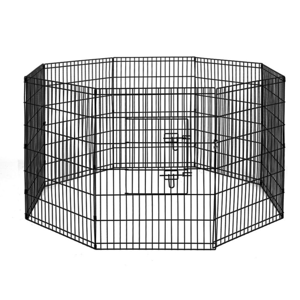 i.Pet Pet Playpen Dog Playpen 2X36" 8 Panel Exercise Cage Enclosure Fence