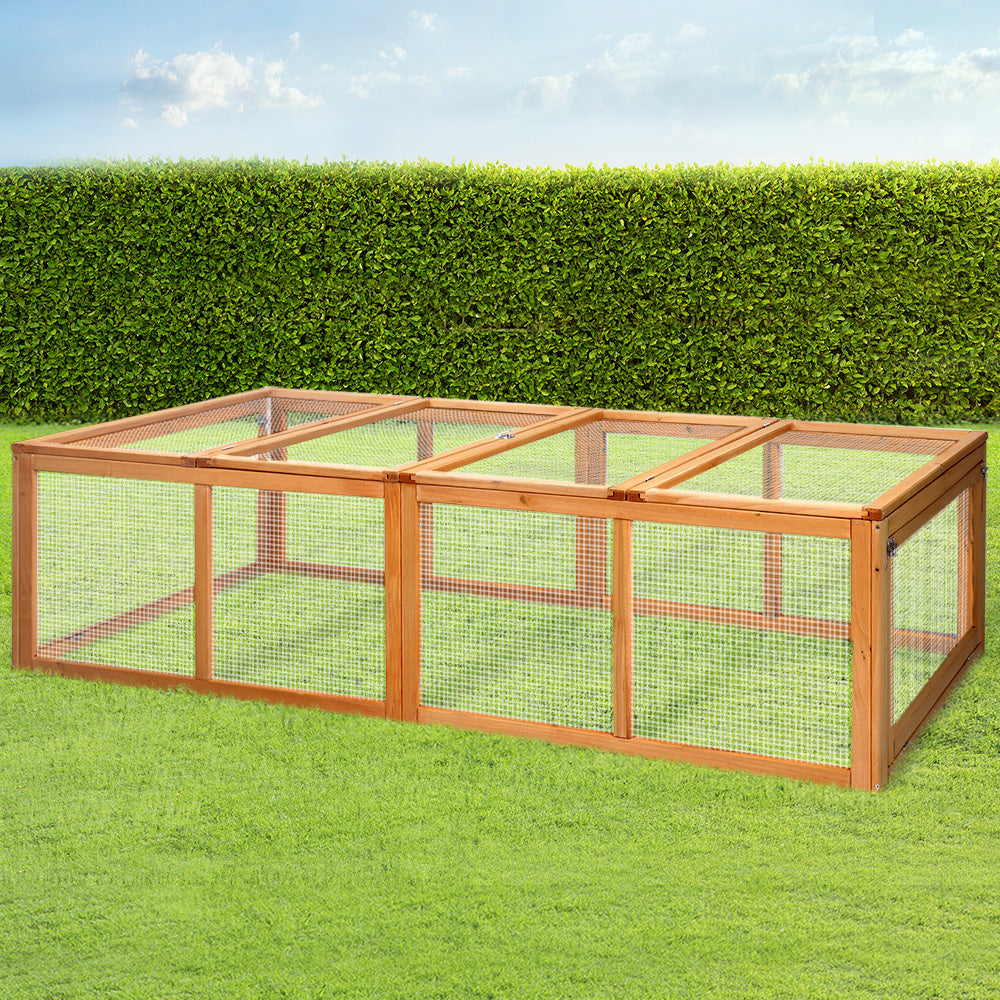 i.Pet Rabbit Hutch Chicken Coop