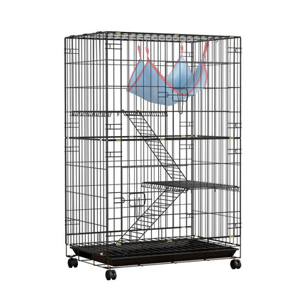 i.Pet Rabbit Cage Indoor Hutch Guinea Pig Bunny Ferret Hamster Pet Cage Outdoor