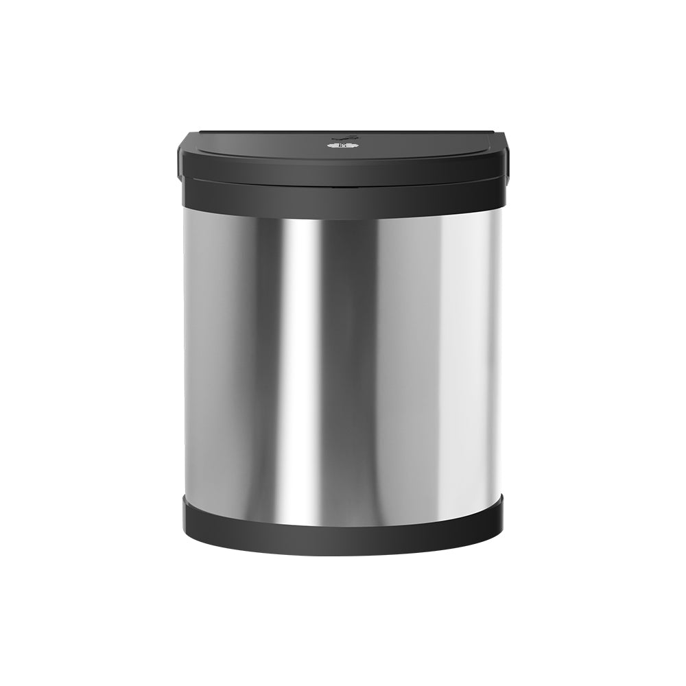 Cefito Kitchen Swing Out Pull Out Bin Stainless Steel Garbage Rubbish Can 12L