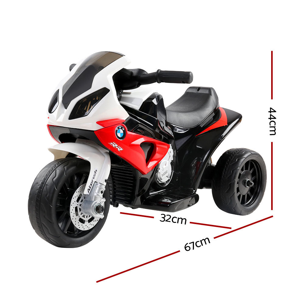 Kids Ride On Motorbike BMW Licensed S1000RR Motorcycle Car Red