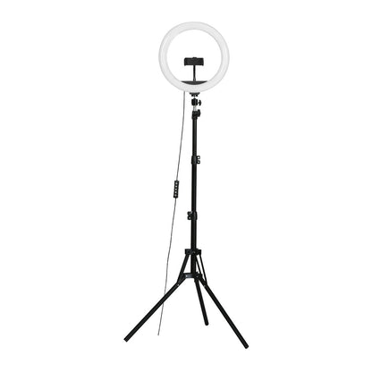 Embellir 10" LED Ring Light 5500K Dimmable Diva Diffuser With Stand Make Up Studio