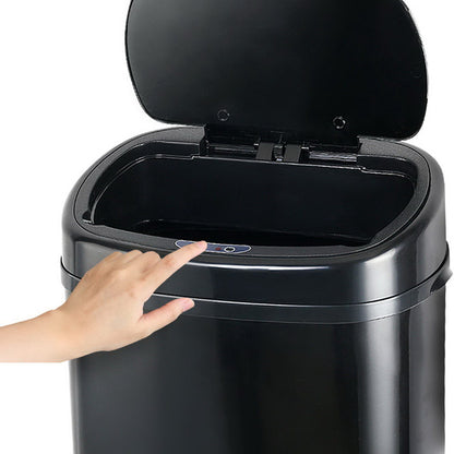 58L Motion Sensor Rubbish Bin - Black