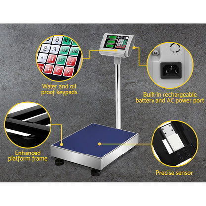 Emajin Platform Scale 150KG Digital Scales Electronic Postal Computing