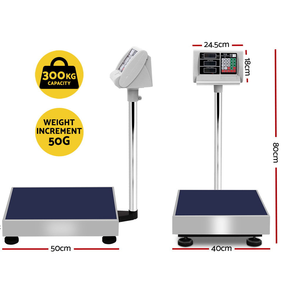 Emajin Platform Scale 300KG Digital Scales Electronic Postal Computing