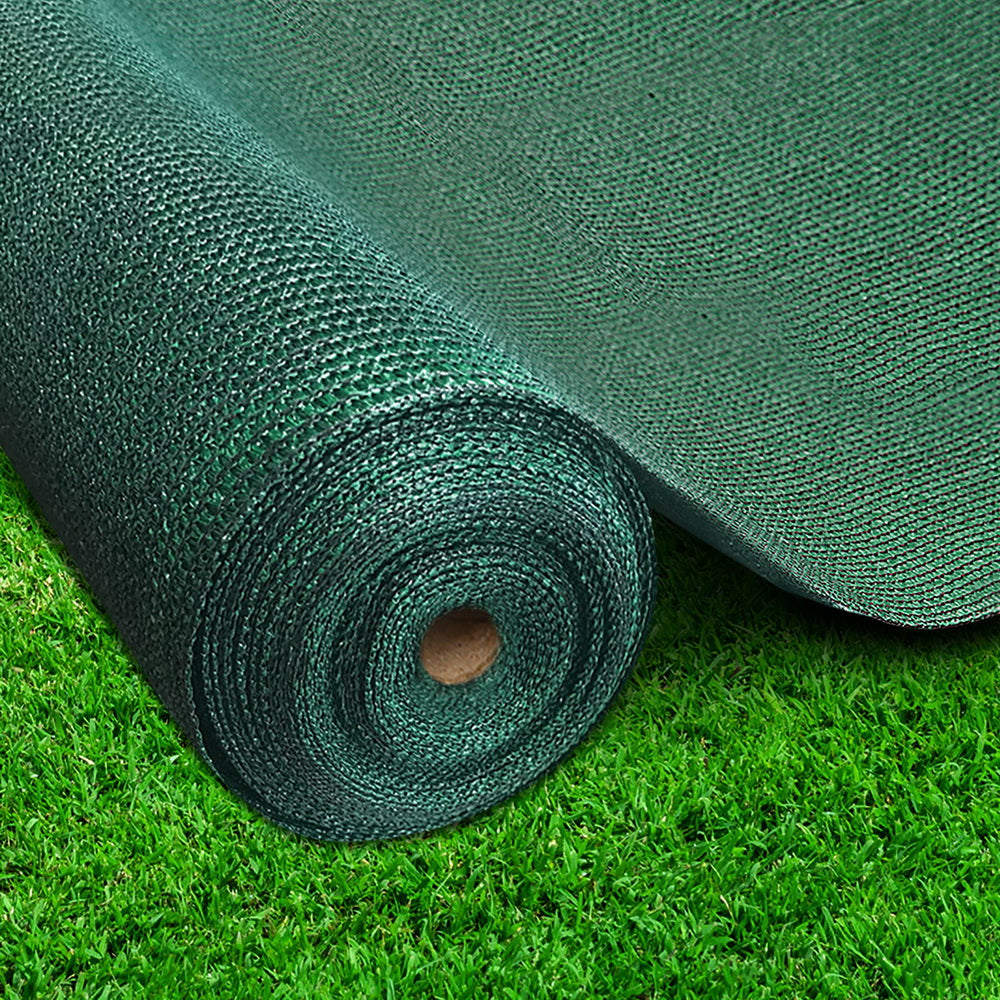 Instahut 90% Sun Shade Cloth Shadecloth Sail Roll Mesh 3.66x20m 195gsm Green