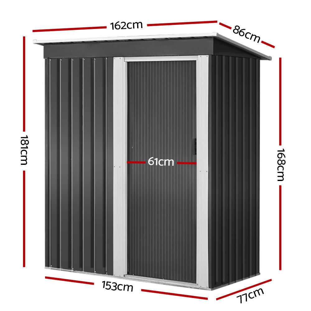 Giantz Garden Shed 1.64x0.86M Outdoor Storage Sheds Tool Workshop