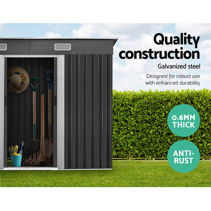 Giantz Garden Shed 2.38x1.31M Outdoor Storage Sheds Tool Workshop