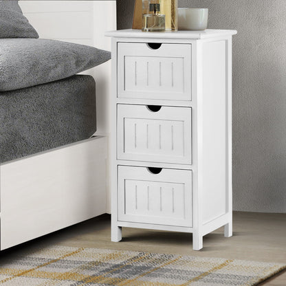 Artiss Bedside Table - White