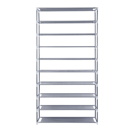 10 Tier Stackable Shoe Rack