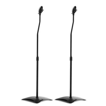 Set of 2 112CM Surround Sound Speaker Stand - Black