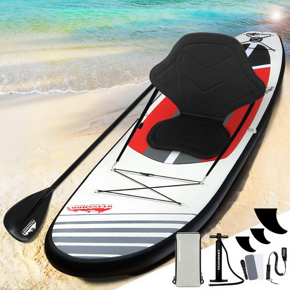 Weisshorn Stand Up Paddle Boards SUP 11ft Inflatable Surfboard Paddleboard Kayak