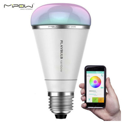 MiPow Playbulb STUDIO Gift Set Novelty LED Light Bulb & Candle Bluetooth Audio