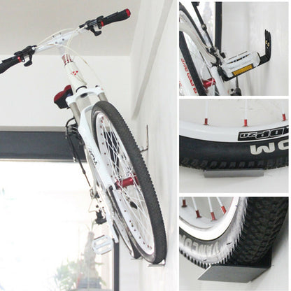 Bike Rack Pedal Hook Wall Mount Hanger Wheel Holder Display Brackets