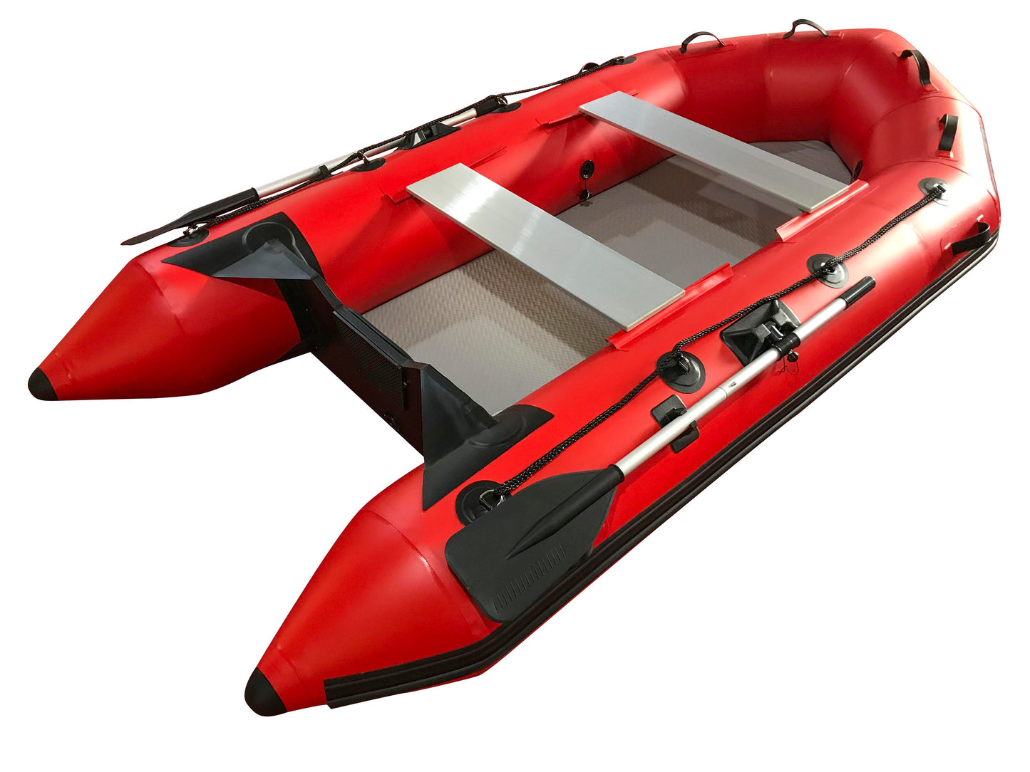 2.3m Inflatable Dinghy Boat Tender Pontoon Rescue- Red