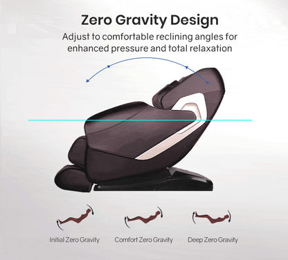 FORTIA Electric Massage Chair Zero Gravity Heating Kneading Recliner Full Body Shiatsu Massager